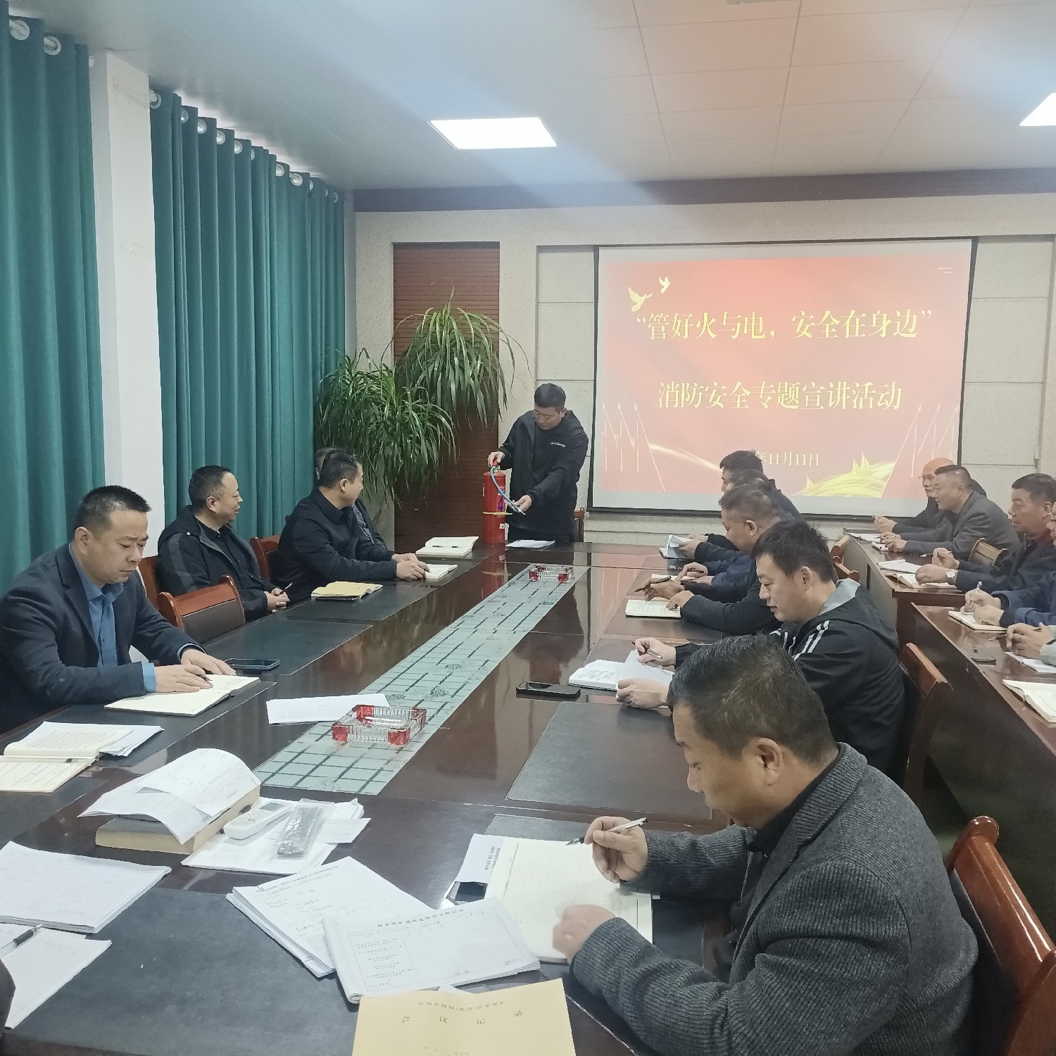 級(jí)索煤礦開展消防安全專題宣講活動(dòng)